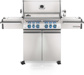 Napoleon Prestige Pro™ 500 Stainless Steel 4 Burner Grill with Infrared Side and Rear Burners, Propane (PRO500RSIBPSS-3)